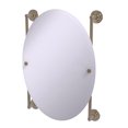 thumbnail image 1 of Que New Collection Oval Frameless Rail Mounted Mirror - QN-27-91-PEW, 1 of 1