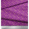 thumbnail image 2 of Soimoi Silk Fabric Heart Hand Drawn Printed Craft Fabric by the Yard 42 Inch Wide, 2 of 3