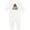 AA-White, variant on Inktastic Thanksgiving Cutest Turkey in Town Baby Romper Coveralls