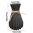 thumbnail image 2 of Room Decor Flower Pot Flower Container Modern Vase with Rope Wedding Decoration Vase Home Plastic Vase, 2 of 9