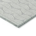 thumbnail image 4 of Addison Rugs Chantille Indoor/Outdoor Transitional Swirls Silver Washable Rectangle Rug, 10' x 14', 4 of 6