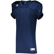 RUSSELL STRETCH MESH GAME JERSEY, L, NAVY