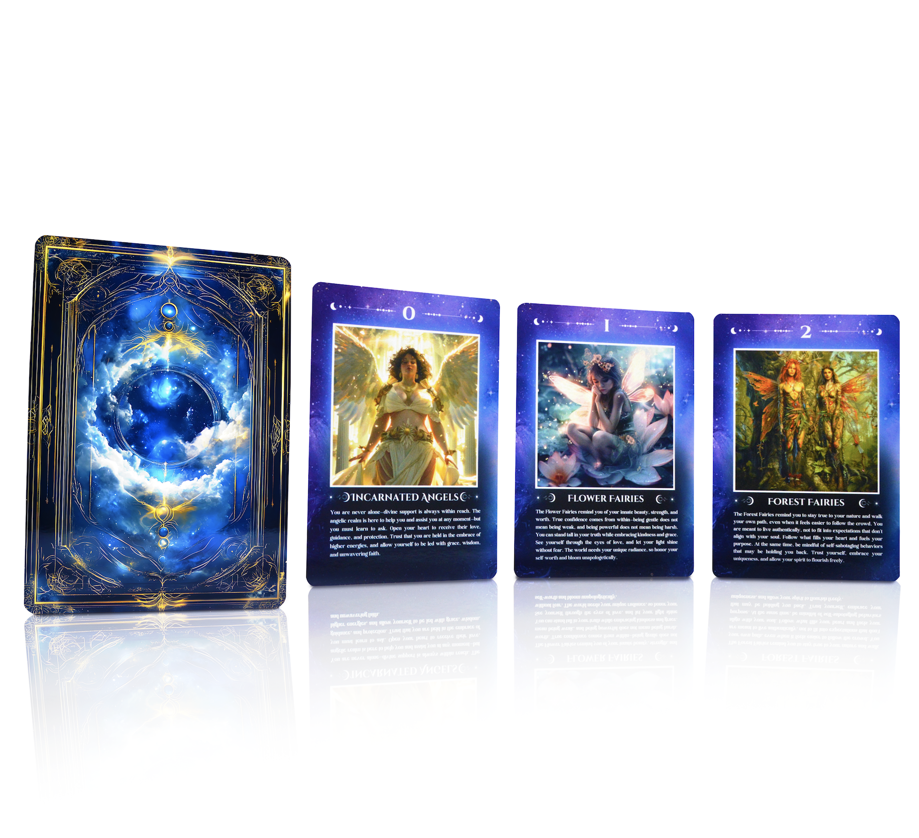 The Realms Oracle Deck – 50 Card Spiritual Guide for Intuition, Healing & Higher Wisdom