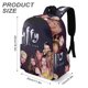 thumbnail image 3 of Buffy, la Cazavampiros-theme Backpack, Campus style schoolbag Bookbag with Adjustable Shoulder Straps And Large Zip Compartment, Unisex Travel Bags.42x30x15cm, 3 of 6