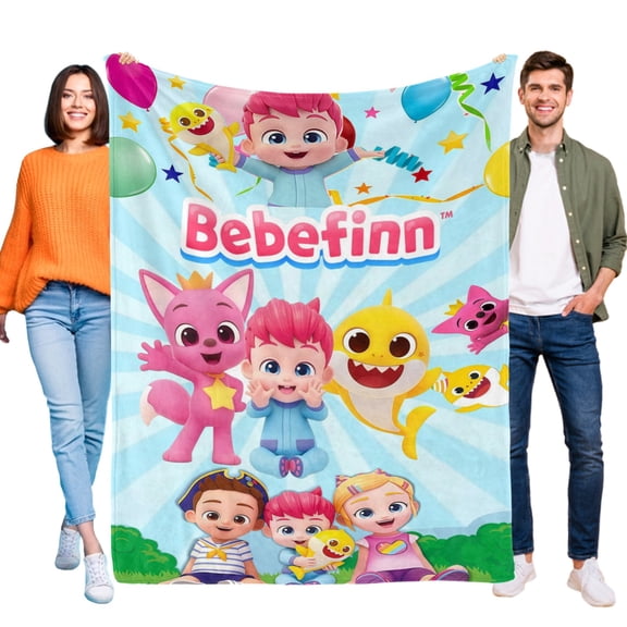 Throw Blanket for Bebefine Bed Couch Soft Warm Flannel Blanket for Kids Boys Girls Gifts Home Decor 30x40 Inch