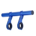 thumbnail image 3 of Soidarity Extensor de manillar de bicicleta con abrazaderas dobles soporte de extensión estante de montaje Universal al aire libre ciclismo de Ciclismo Azul Aleación de aluminio Soidarity OD020549-03B, 3 of 6