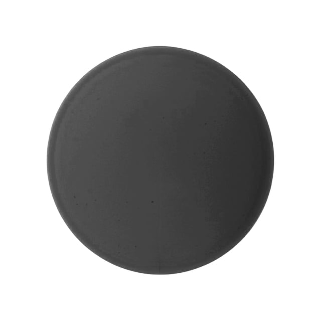 Unique Bargains 1 Pc Espejo de Maquillaje Circular Plegable para Viajes de Vacaciones Negro Plástico Vidrio