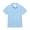 Light Blue, variant on SERTG Boys Short Sleeve Button Up Shirt Collared School Uniform Preppy Style Casual Breathable Cotton Blend Shirt For Kids Daily Wear