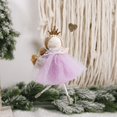 thumbnail image 5 of Muñecas de ángel de Navidad 2023, adornos de árbol de Navidad para niña de peluche, adornos navideños para el hogar, regalos de Año Nuevo para niños, 5 of 5
