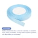 thumbnail image 3 of Cintas Grosgrain Uxcell de 25 yardas de 5/8" azul claro con puntos blancos para moño, 3 of 5