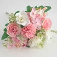 thumbnail image 2 of Fiudx Ofertas Flash Del Día Simulación De Flores Artificiales, 24 Ramos De Rosas Artificiales, Flores Artificiales Para Exteriores, Decoraciones De Macetas Colgantes Para Interiores Y Exteriores, 2 of 5