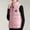 Pink, variant on Womens 2024 Puffer Vest Sleeveless Zip Up Solid Color Electric Heating Warm Jacket Stand-Up Collar Tank Top White S