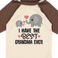 thumbnail image 4 of Inktastic Grandkids Best Grandma Ever Boys or Girls Long Sleeve Baby Bodysuit, 4 of 5