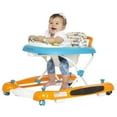 thumbnail image 3 of Dream On Me Go-Getter Baby Walker and Walk Behind Walker, Adjustable Seat Height, Comfortable Padded Seat, Easy to Fold, Pack and Store, Detachable Fun Tray, Orange Walker Orange, 3 of 13