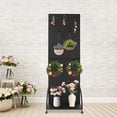 thumbnail image 6 of 1 PCS Black 60*35*170cm/23.62*13.78*66.93in Pegboard Display Stand, Merchandise Display Rack, Retail Pegboard Rack, 6 of 11