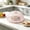 #222Pink, variant on Hollow Food Cover, Dish Guard with Dome Shape and Top Handle Design, Breathable Protector for Table Leftovers, Fruit Platter, and Kitchen Meal Storage.