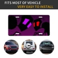 thumbnail image 6 of Invader Zim License Plate Cover Aluminum Novelty Vanity Tag Protection License Plate Tag Sign Decorative For Various Car Truck Models, 6 of 8