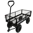 thumbnail image 2 of CoolDolly 300 lb Capacity Foldable Metal Steel Mesh Utility Wagon, 2 of 10