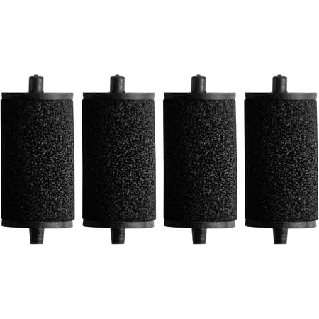 Perco Lite Pricing Gun Labeler Ink Rolls - Preferred Replacement Inkers for Perco Lite Price Tag Gun, Easy & Convenient Messy Free Ink Refill Even for Beginners (Pack of 4 Inkers)