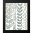 thumbnail image 2 of Medley, Elizabeth 15x18 Black Modern Framed Museum Art Print Titled - Floral Shades of Gray II, 2 of 5