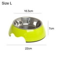 thumbnail image 2 of Pet bowl dog bowl cat bowl non-slip dual-use stainless steel single bowl food bowl, 2 of 5
