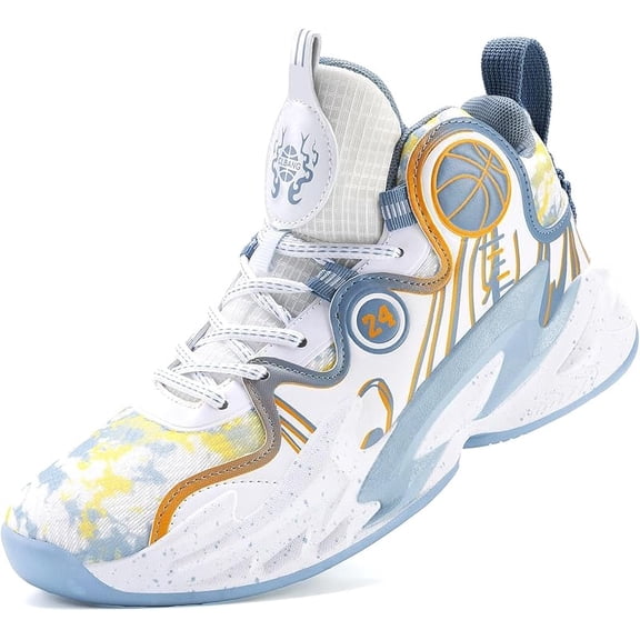 Men's Basketball Shoes Anti-Slip Breathable Running Shoes Fahsion Sneakers Lightweight Outdoor Gym Shoes