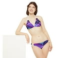 thumbnail image 4 of 'Electric Flower' Strappy Bikini Set (AOP), 4 of 9
