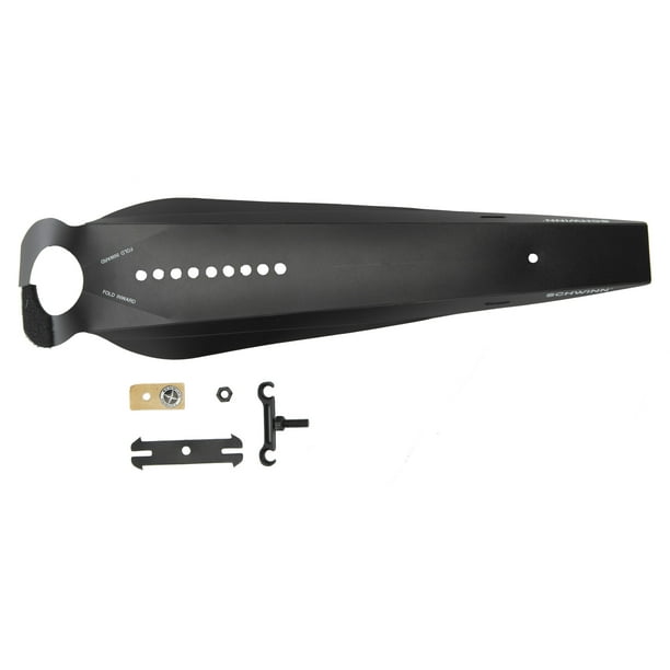 Schwinn ClipOn Splash Guard Fender for Bicycles, Black
