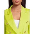 thumbnail image 4 of Attitude Unknown Women’s and Women’s Plus Ponte Blazer, Sizes XS-3X, 4 of 5