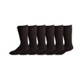 thumbnail image 2 of Yacht & Smith 6 Pairs Mens King Size Diabetic Socks for Big & Tall Men, Cotton Crew Diabetic, Nephropathy Socks, 2 of 4