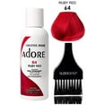 thumbnail image 2 of ADORE Creative Image Shining SEMI-PERMANENT Hair Color (w/ brush) No Ammonia - 64 Ruby Red, 2 of 2