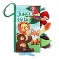thumbnail image 2 of Baby Animal Tail Book, Baby Toy Book Safe Educational 3D  For Kindergarten For Infants Forest,Dinosaur,Ocean, 2 of 8