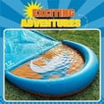 thumbnail image 4 of Slip Water Slide Spring Water Water de 31.5 pies con 2 tablas inflables, 4 of 6