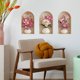 thumbnail image 2 of Pegatina de calcomanía de pared de flores para dormitorio, sala de estar, guardería, sala de juegos para niños | Decoración autoadhesiva extraíble para pelar y pegar | Embellecimiento del fondo de, 2 of 6