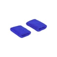 thumbnail image 2 of Terry Cloth 2 Pair ( 4 pieces ) Wristbands, Royal, 2 of 2