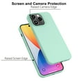 thumbnail image 3 of iPhone 14 Pro Max Case, Takfox iPhone 14 Pro Max Basic Case [Frosted] Shockproof Case Liquid Silicone Gel Rubber Soft TPU Anti-slip Bumper Thin Matte Slim Phone Case Covers 6.7 inch, Mintgreen, 3 of 8