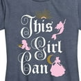 thumbnail image 3 of Disney Princess - This Girl Can - Women's Short Sleeve Graphic T-Shirt, 3 of 5