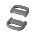 thumbnail image 5 of GARENDE 2 Pieces Boxing Dumbbells D Shape Grip Hand Weight for Aerobics Exercises Walkin Grey, 5 of 9