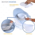 thumbnail image 4 of Bañito Inodoro Entrenador Infantil EKE LIFE HOME Azul 8076, 4 of 7