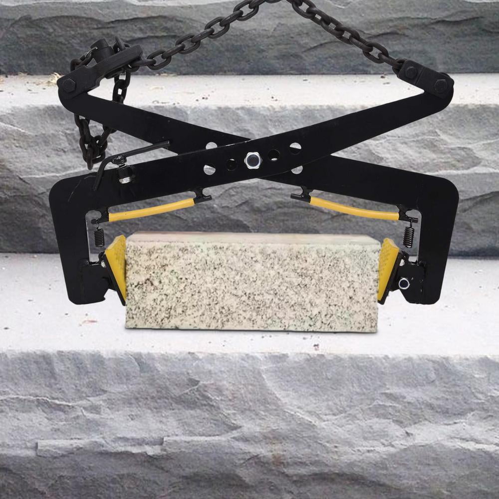 Slab Lifting Clamp | Ergonomic Adjustable Stone Lift Clamp | Timber Carrying Clamps Concrete Block Lifting Tools Handling Tool