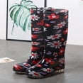 thumbnail image 6 of YUEHUA Womens Rain Boots Long Casual Fashion Outdoor Hiking Walking Gardening Waterproof Anti- Shoes Comfortable Insole Light Rain Shoes Outdoor Garden Shoes, 6 of 8