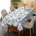 thumbnail image 6 of Rectangular Tablecloth 60x84 Inch – Waterproof Polyester Printed Table Cover, Wrinkle Resistant, Washable for Kitchen & Dining, Floral Flowers Theme, 6 of 6
