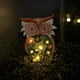 thumbnail image 5 of Luces Led Solares Para Paisajes, Lámpara De Adorno De Animales De Búho, Resistencia A La Intemperie Para Cumpleaños, Navidad, Luces Decorativas Para Exteriores Kearding HA035557-00, 5 of 6