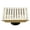 Brushed Gold, variant on 5.91'' W Grid Shower Drain