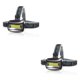 thumbnail image 2 of Advancent Linterna frontal LED ajustable de alto brillo, 3 modos, diadema estirable, luz de cabeza, lámpara de trabajo, linterna para adultos al Plata 2Conjunto, 2 of 6