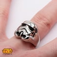 thumbnail image 4 of Stainless Steel 3D Stormtrooper Ring, 4 of 4