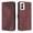 Brown, variant on Phone Case for Motorola Moto G Power 2024 Flip Folio Kickstand Wallet Magnetic Card Slots Cover