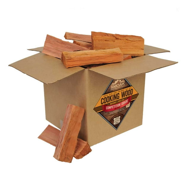 Smoak Firewood's Cooking Wood Mini Logs (8inch pieces 2530lbs) Cherry