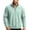 Mint Green, variant on UDAUDU Mens Zip Up Cardigan Sweater Slim Fit Casual Full Zip Corduroy Sweatshirt Sweaters Knit Stand Collar Cardigans Light Purple L