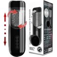 thumbnail image 3 of Totalmente impermeable Rotación automática Masturbador masculino Copa Mamada real Chupando Máquina sexual Coño de bolsillo Artículos para adultos Juguetes sexuales Hombres, Sensación de vibración de 3, 3 of 9